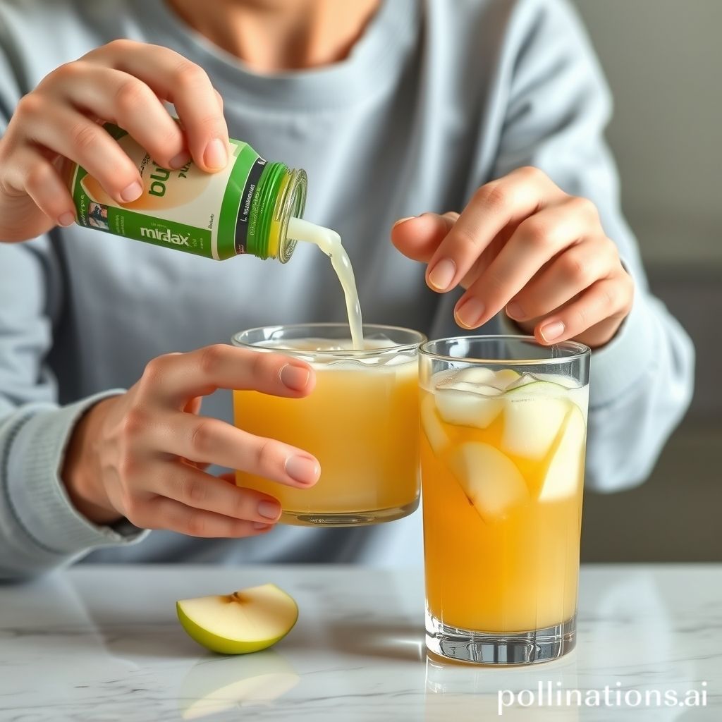 Is It Safe to Mix Miralax with Apple Juice? Find Out Potential Risks